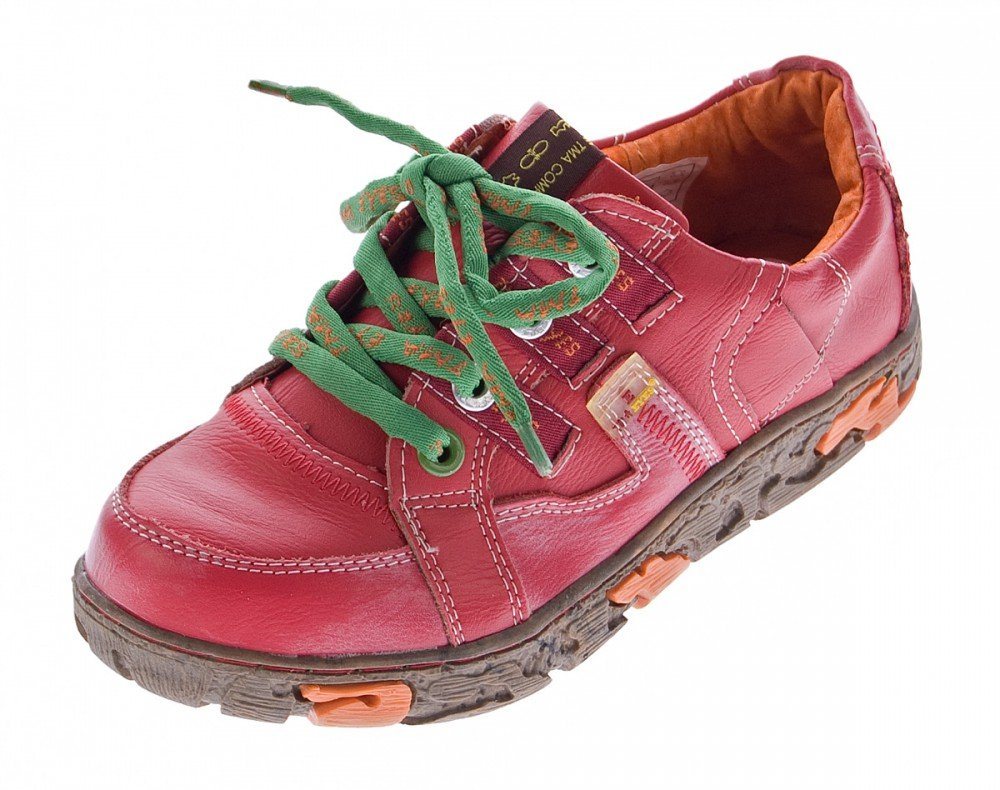 TMA Damen Leder Schuhe TMA 4181 Sneaker Halbschuhe Schnürschuh Ungefüttert, Used Look