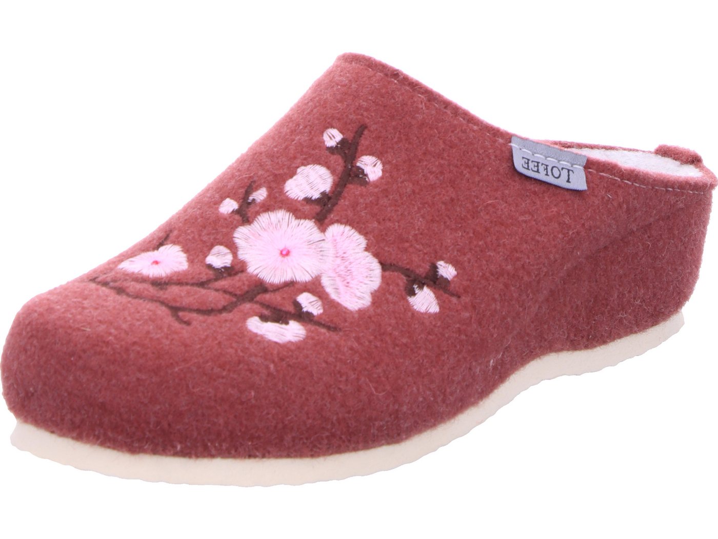 Tofee "Blüten" Pantoffel