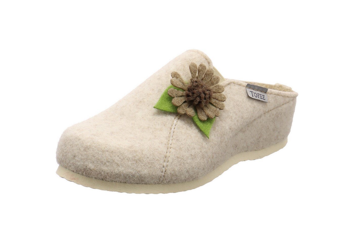 Tofee Blume Hausschuh