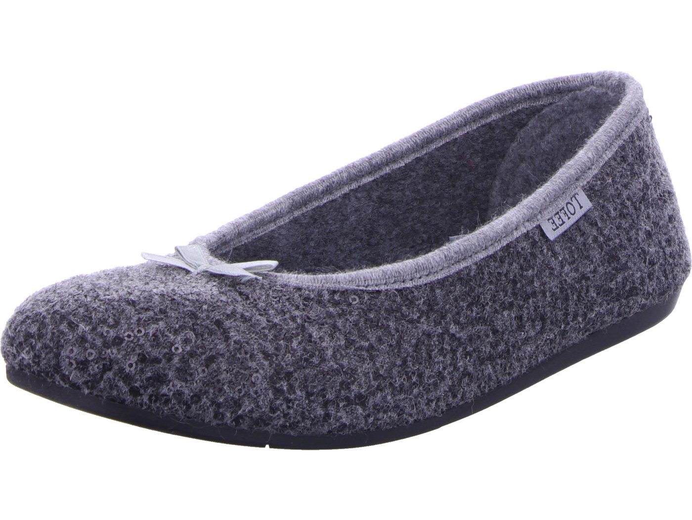 Tofee "Pailletten" Hausschuh