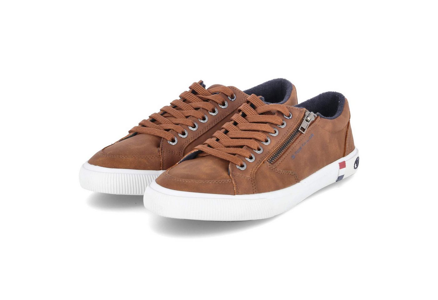 Tom Tailor 9580180001/00205 Herren Synthetik braun Schnürschuh