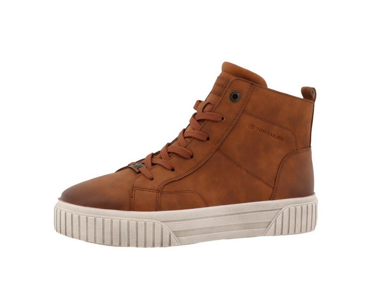 Tom Tailor Damen High-Top Sneaker Sneaker (braun)