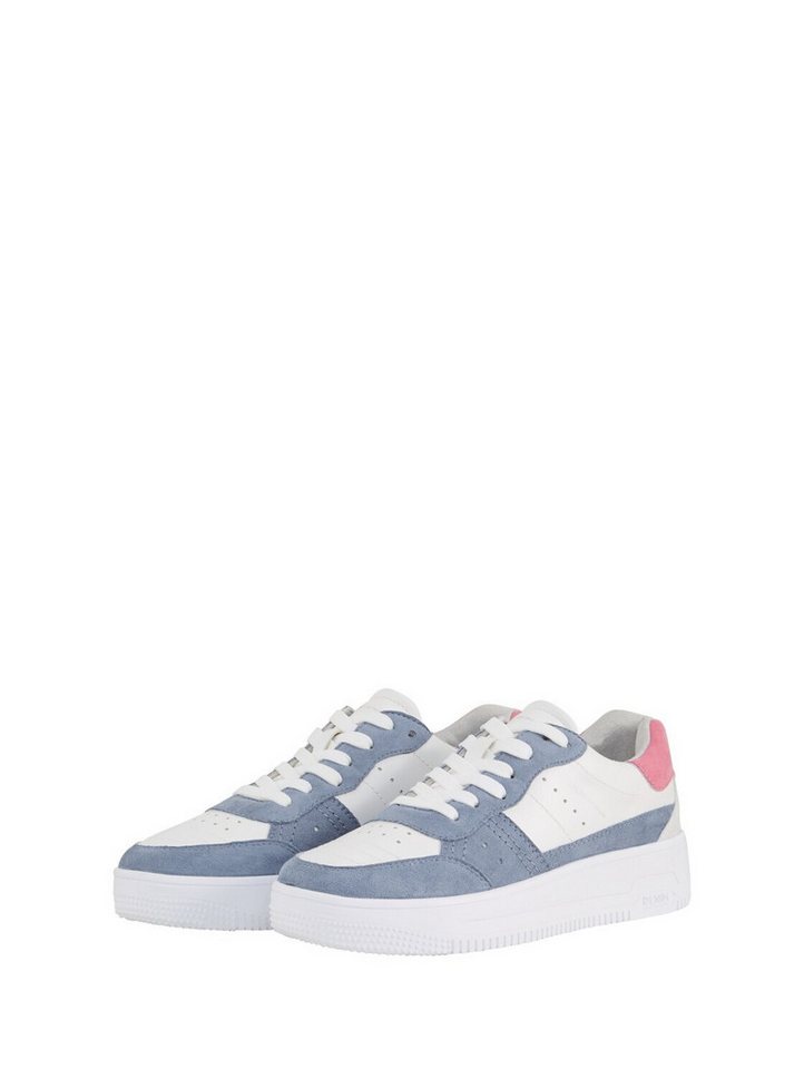 Tom Tailor Denim Shoes Licence Sneaker (1-tlg) Sneaker mit erhöhter Sohle (weiß)