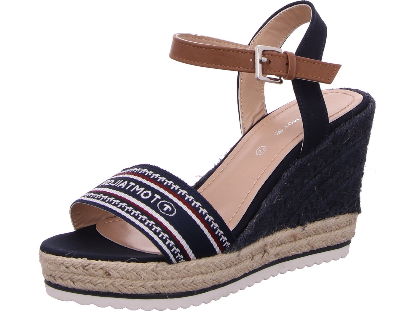 Tom Tailor Keilsandalette (blau)