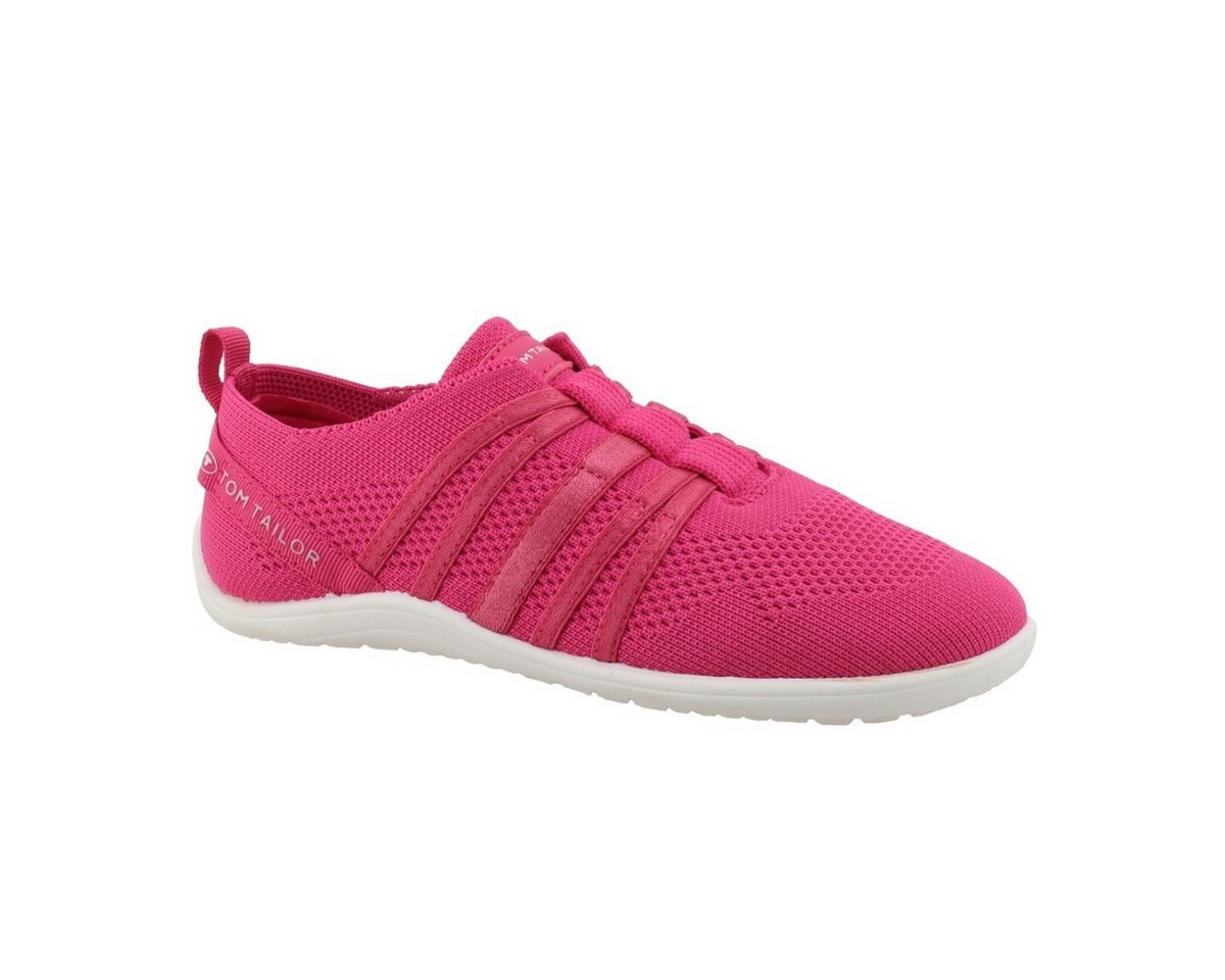 Tom Tailor Kinder Knit-Sneaker Pull on Sneaker (rosa)