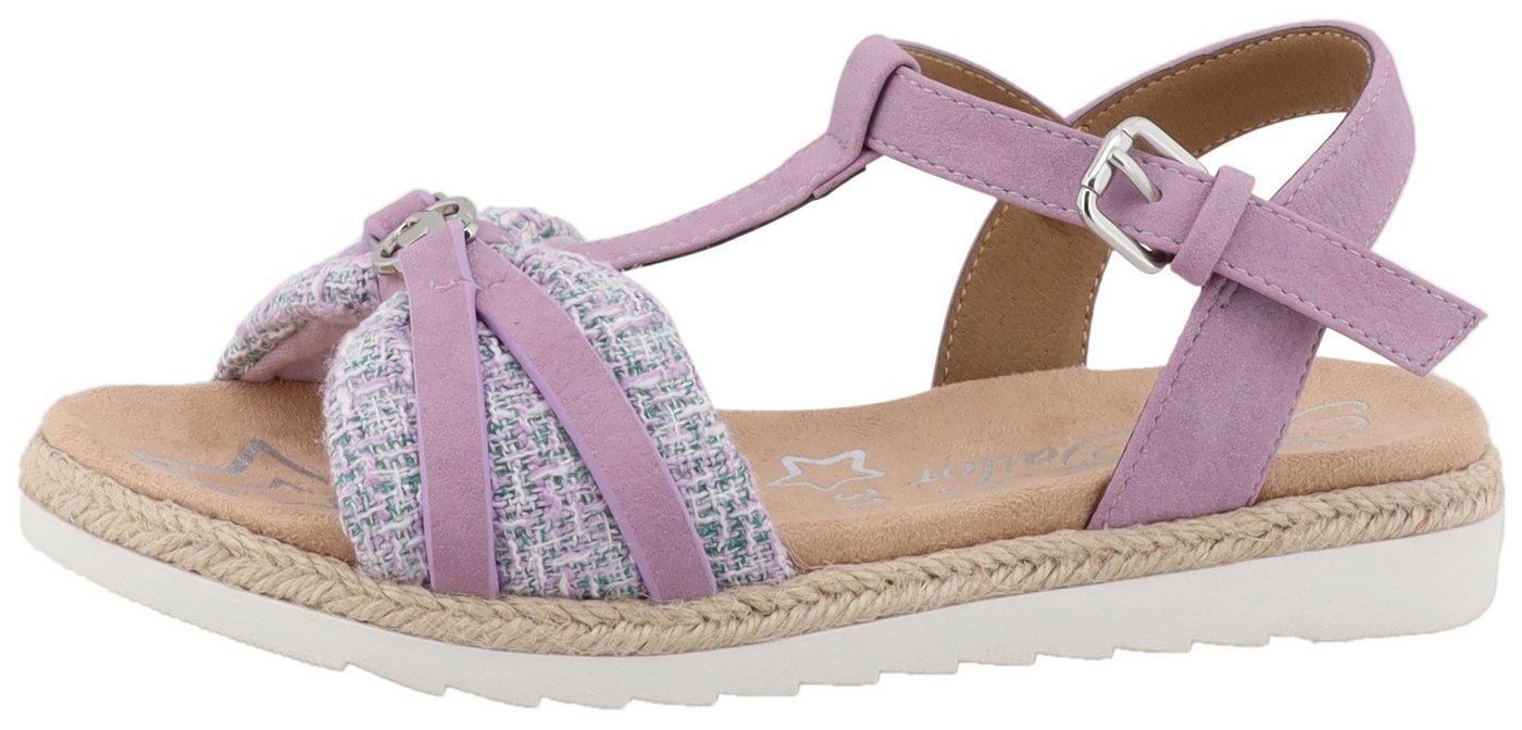 Tom Tailor Riemchensandale, Plateau, Sandalette, Sommerschuh mit verstellbarer Schnalle