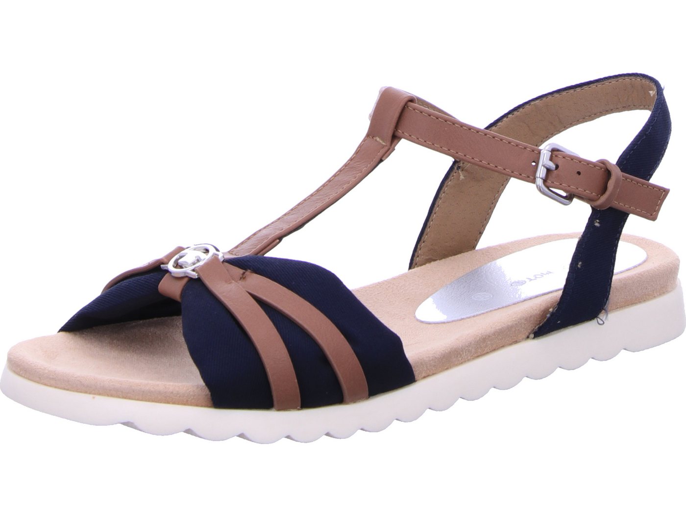 Tom Tailor Sandale 100% vegan (blau)