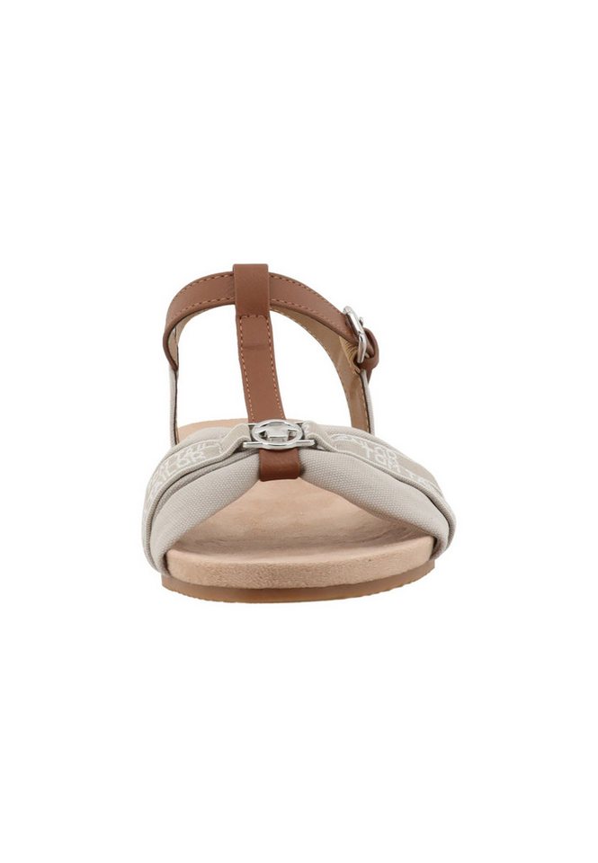 Tom Tailor Sandale (1-tlg) (beige/braun)