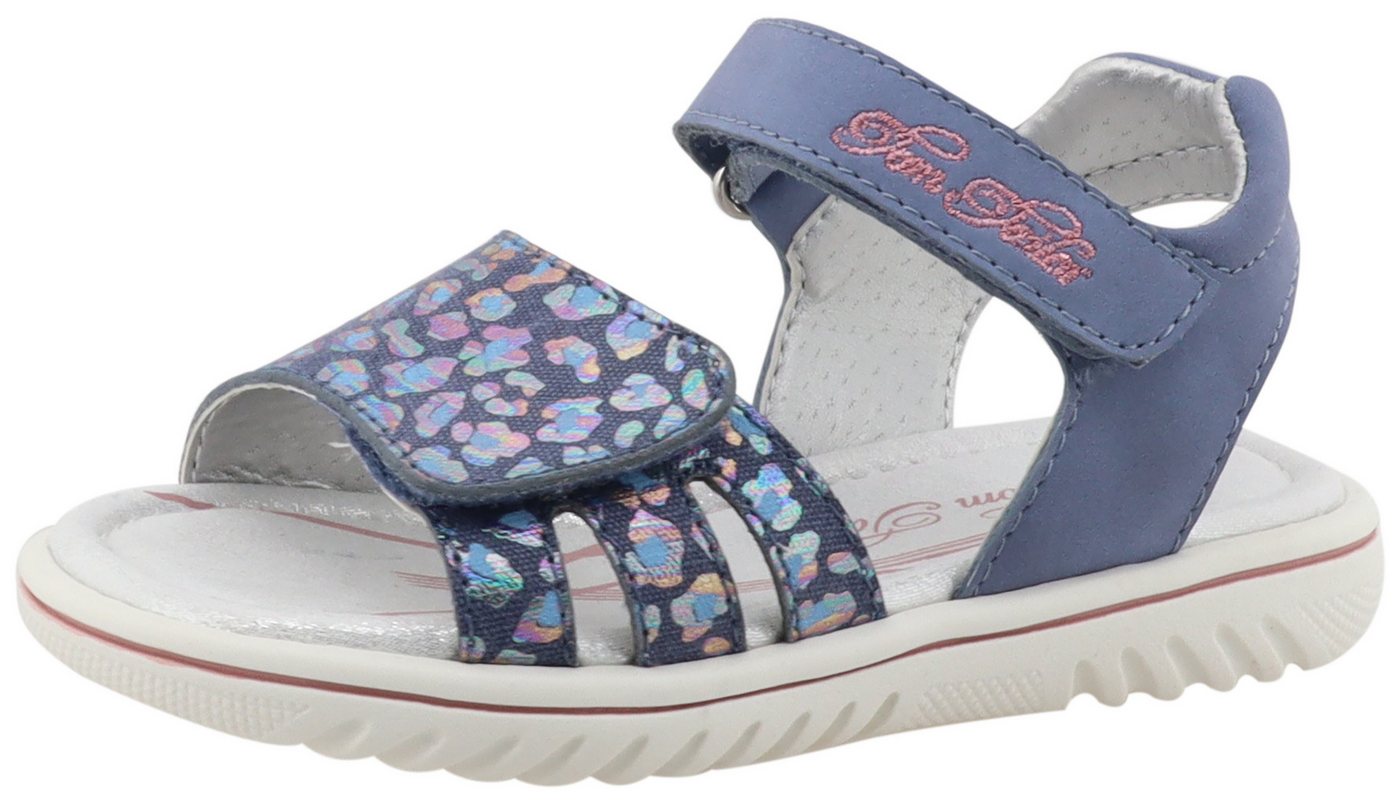 Tom Tailor Sandale, Sommerschuh, Klettschuh, Kinderschuh mit bunten Drucken