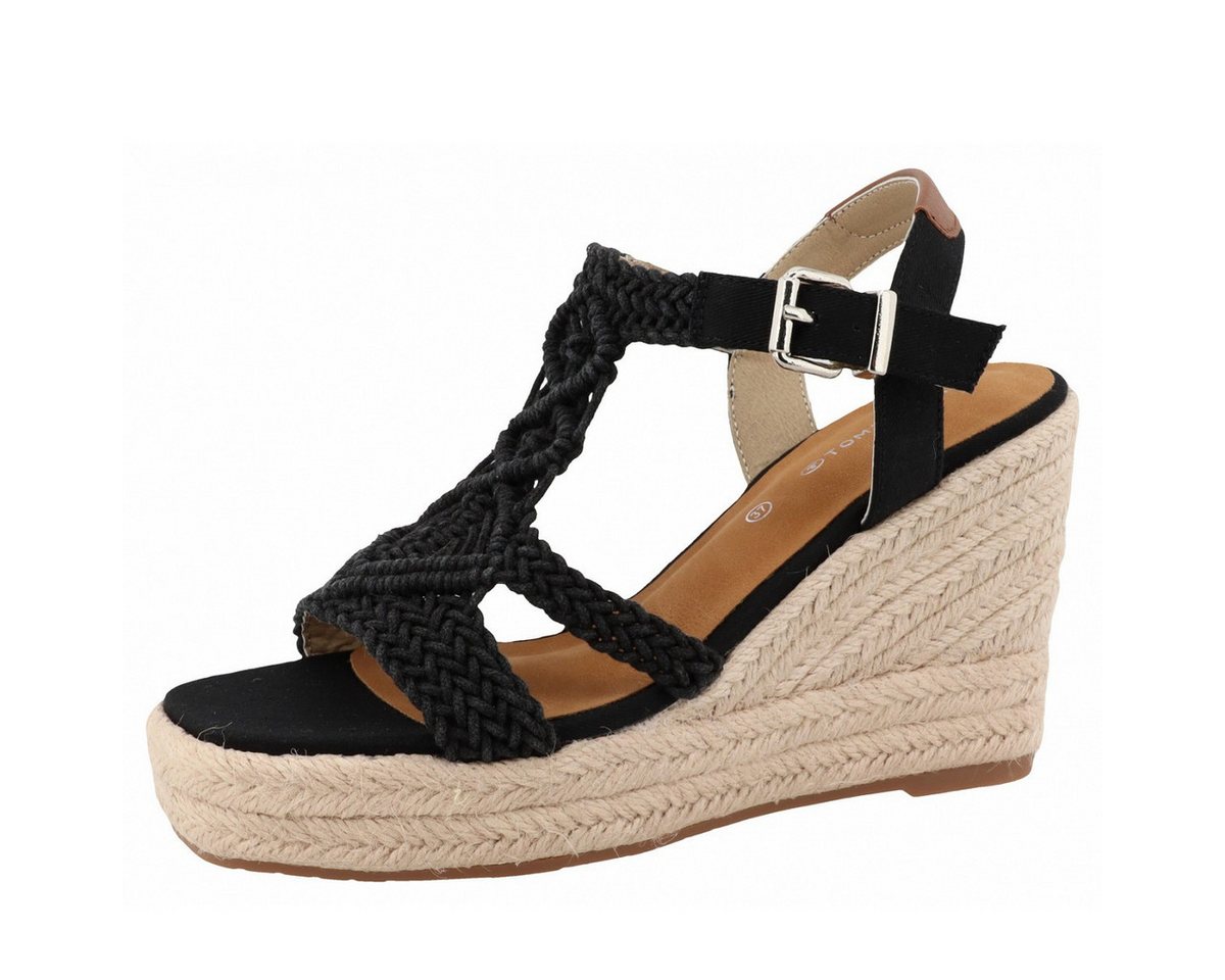 Tom Tailor Sandalette (schwarz)