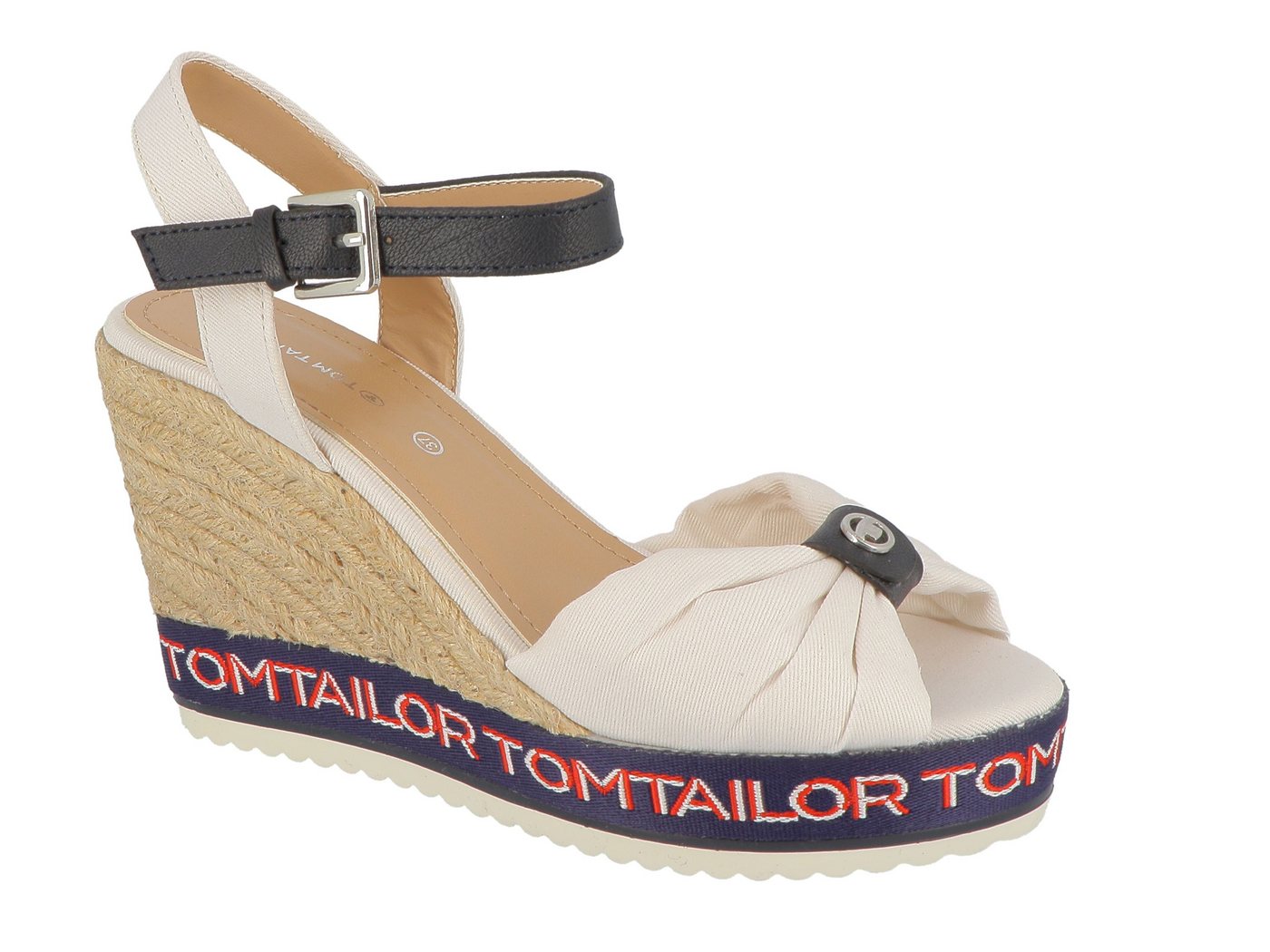 Tom Tailor Sandaletten für Damen Sandale (weiß)