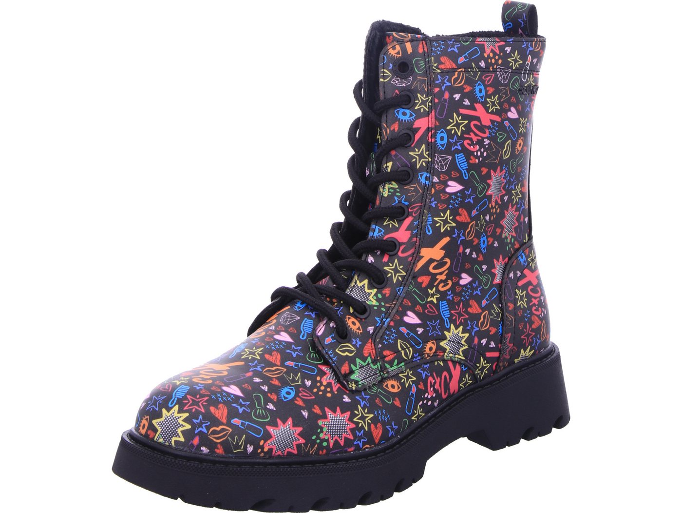 Tom Tailor Schnürboots (schwarz)