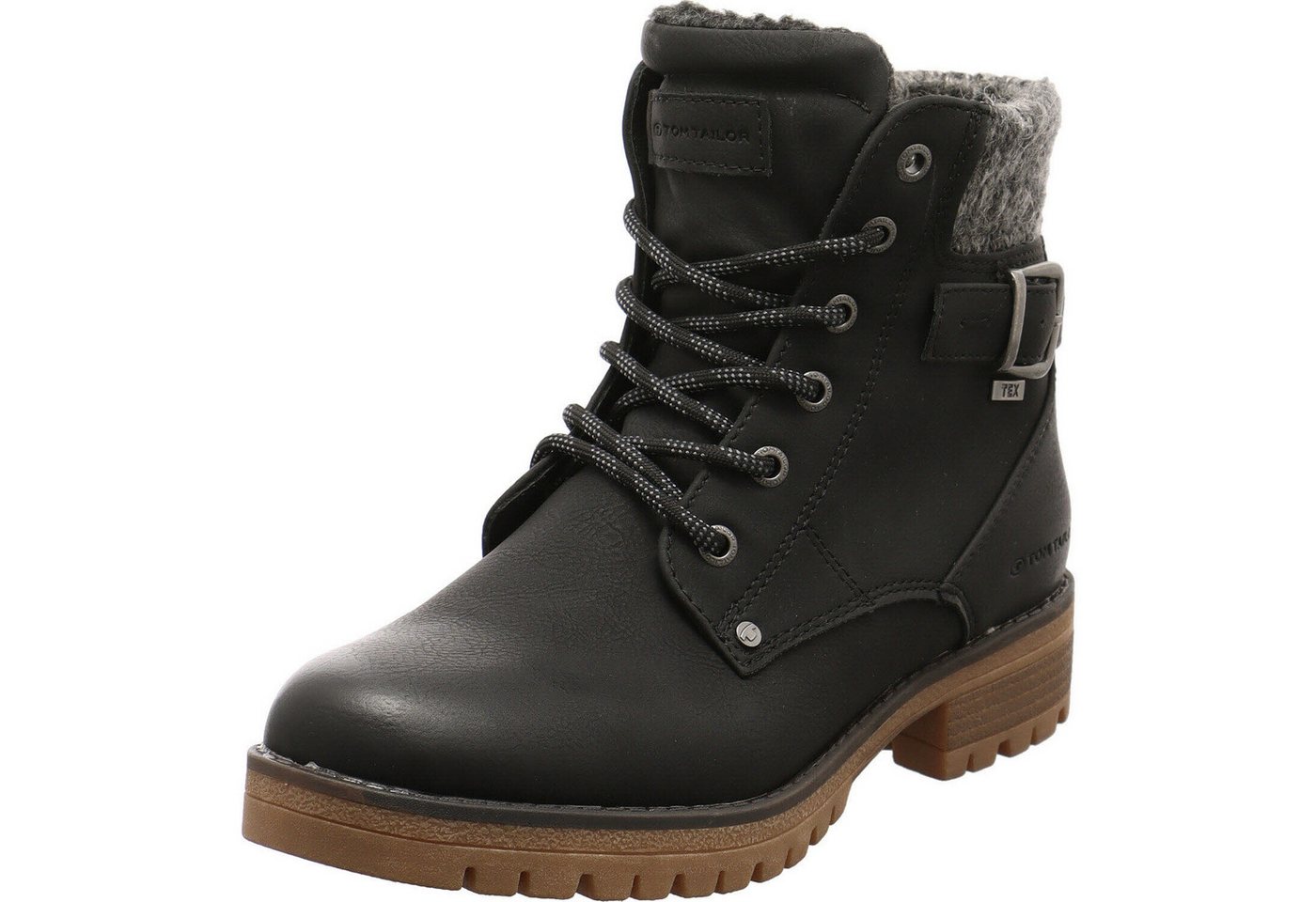 Tom Tailor Schnürboots (schwarz)