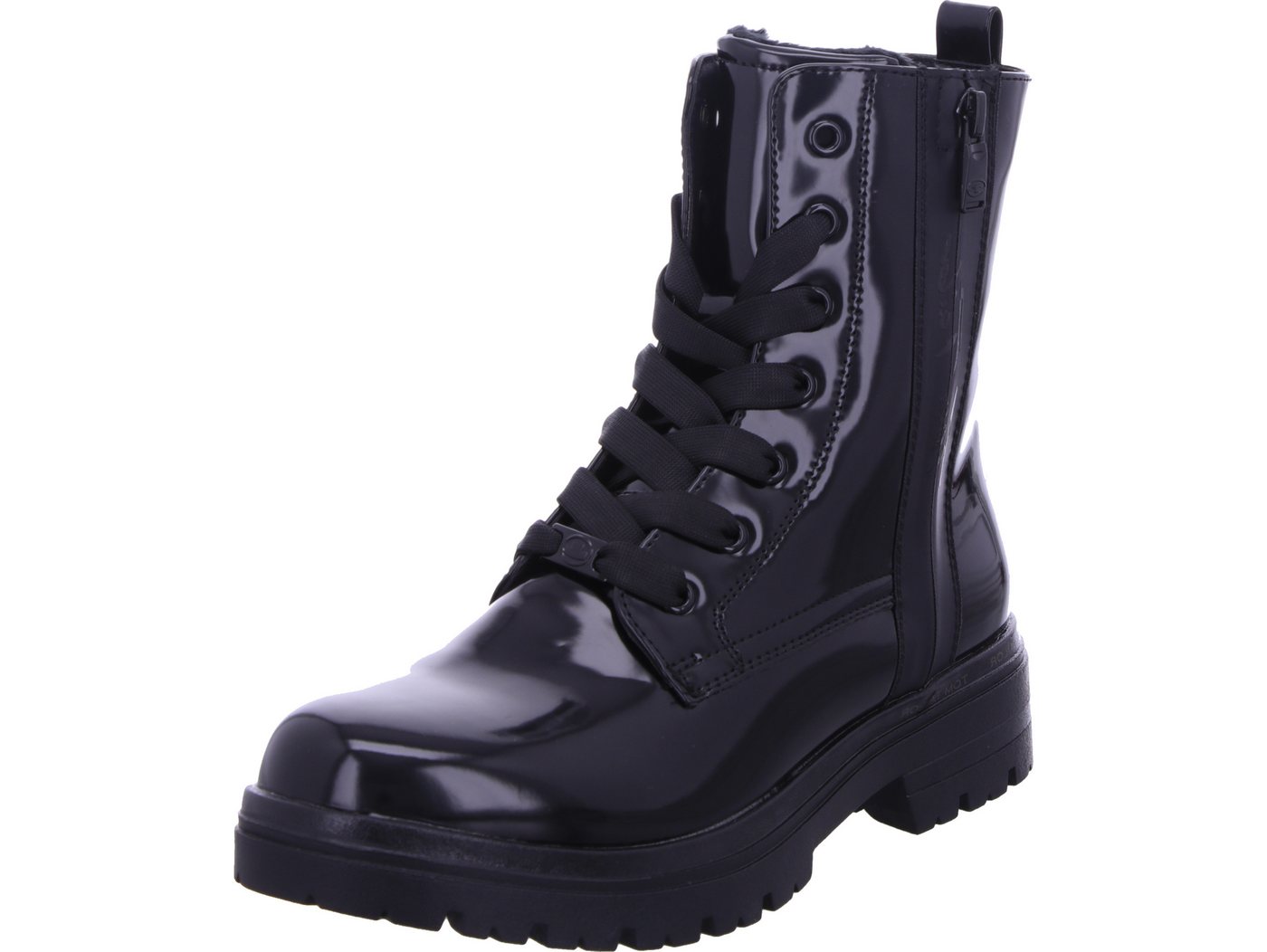 Tom Tailor Schnürboots (schwarz)