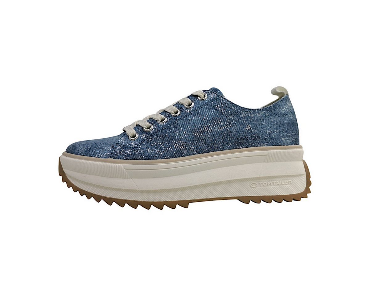 Tom Tailor Schnürer Schnürschuh (blau)