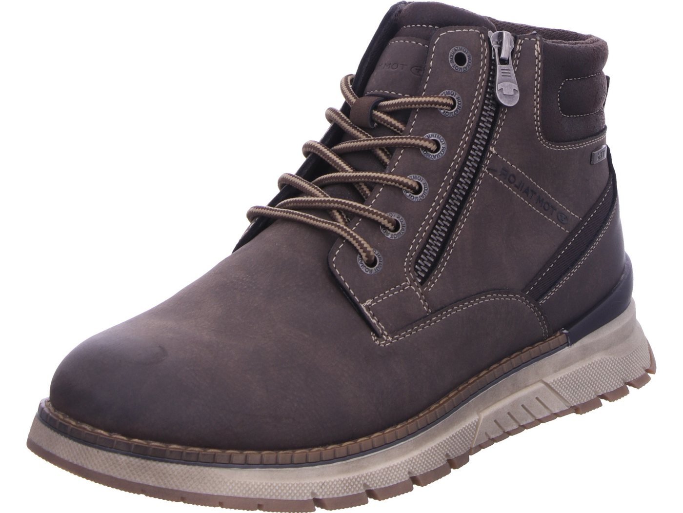 Tom Tailor Schnürstiefel mit TEX-Membran (braun)