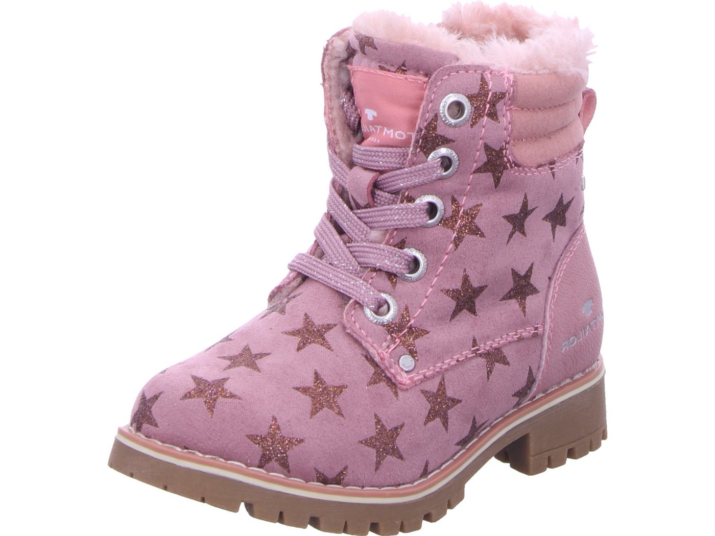 Tom Tailor Schnürstiefel mit TEX-Membran (rosa)