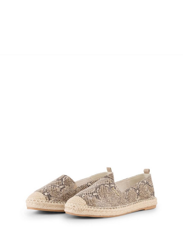 Tom Tailor Shoes Licence Slipper (1-tlg) Flache Espadrilles mit Animal-Print