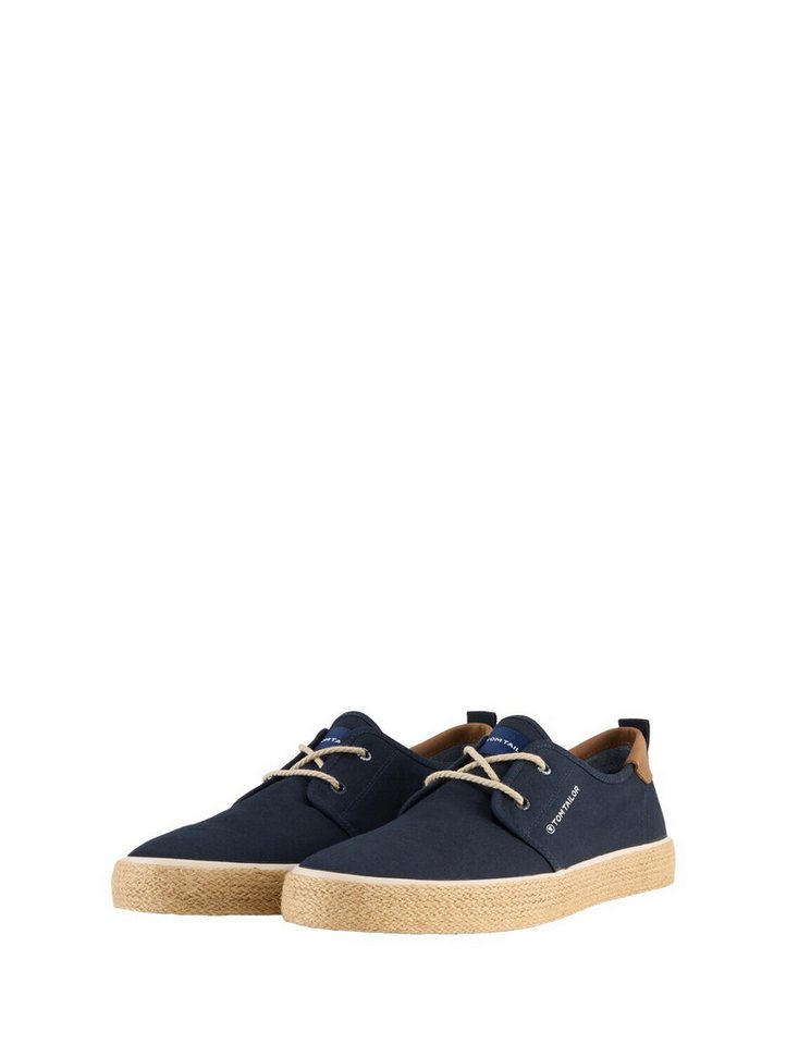 Tom Tailor Shoes Licence Sneaker (1-tlg) Schnürschuhe mit Bastsohle