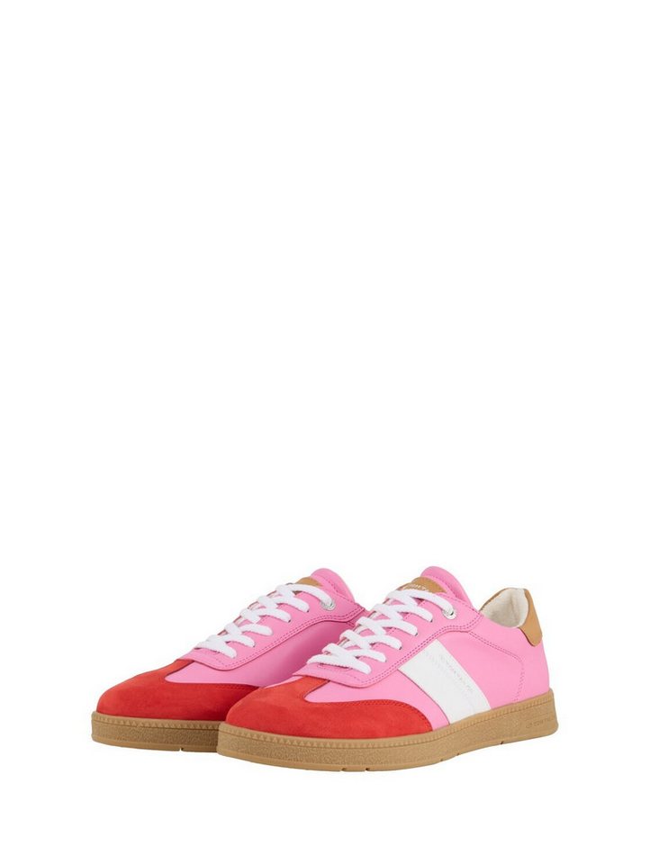 Tom Tailor Shoes Licence Sneaker (1-tlg) Sneaker mit Colour-Blocking (rot)