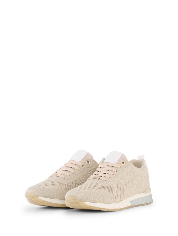Tom Tailor Shoes Licence Sneaker (1-tlg) Sneaker mit Mesh-Einsatz (beige)