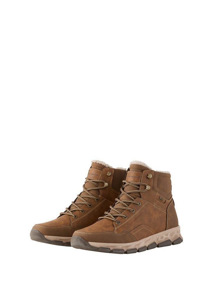 Tom Tailor Shoes Licence Winterstiefel Wasserdichte Stiefeletten mit Fütterung (braun)