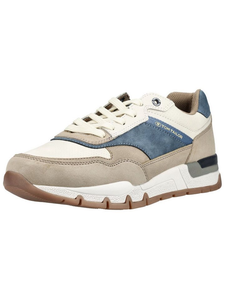 Tom Tailor Sneaker Lederimitat/Textil Sneaker (beige)