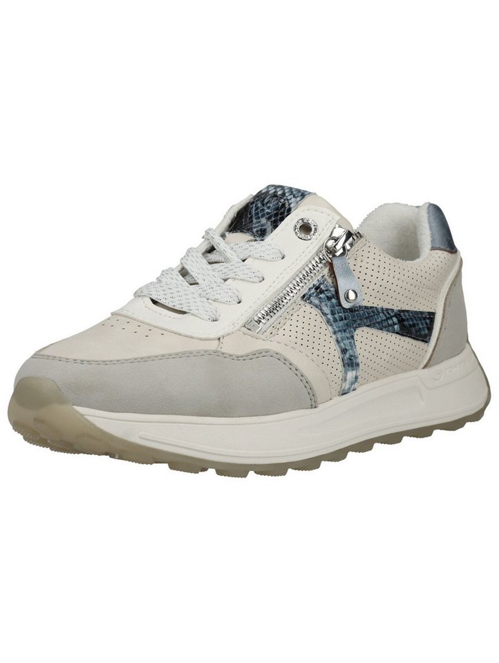 Tom Tailor Sneaker Lederimitat/Textil Sneaker (blau)