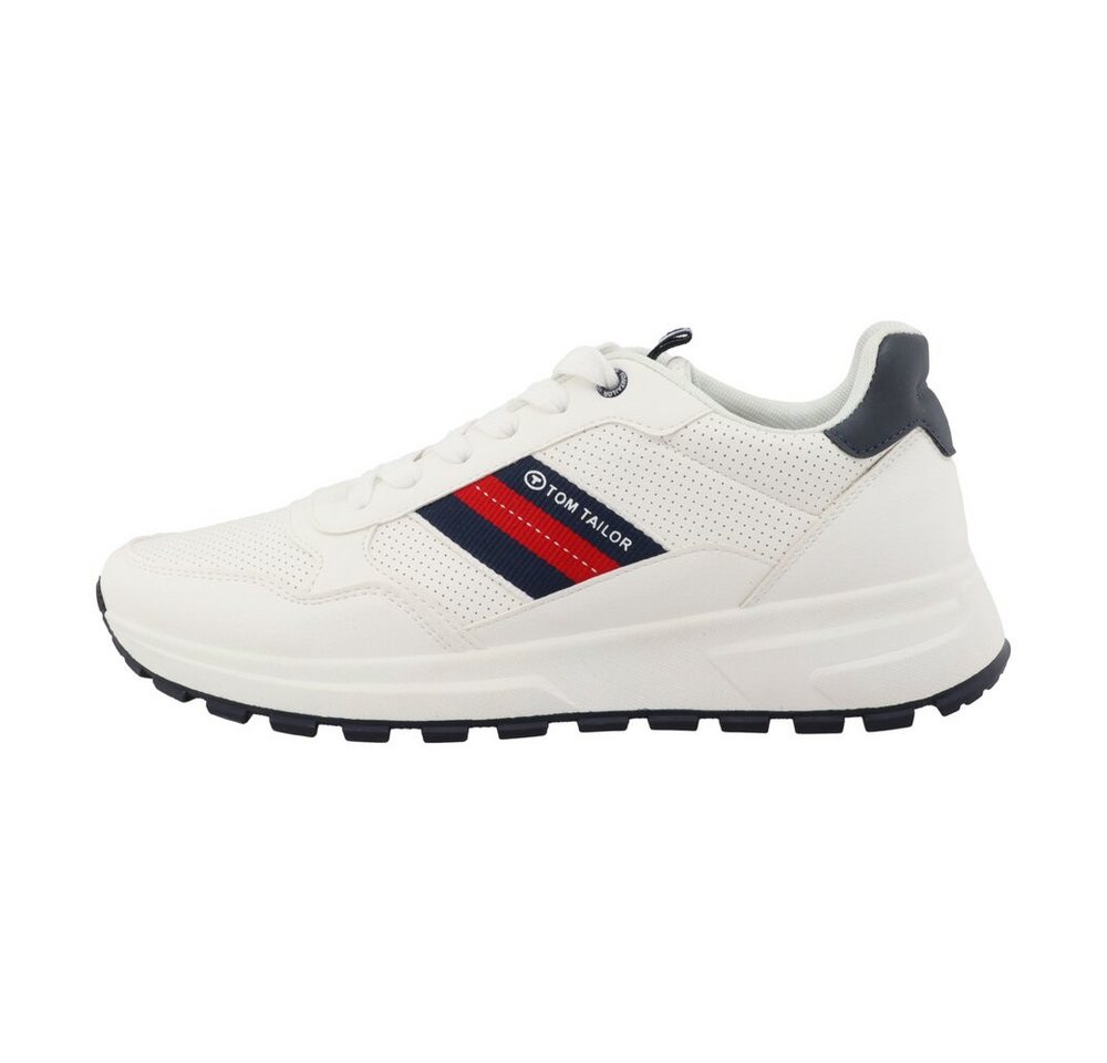 Tom Tailor - Sneaker - Weiß Schnürschuh