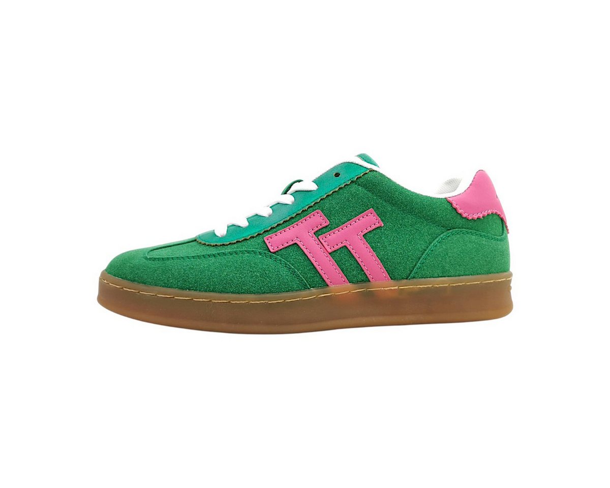 Tom Tailor sportlicher Schnürer Schnürschuh (grün)