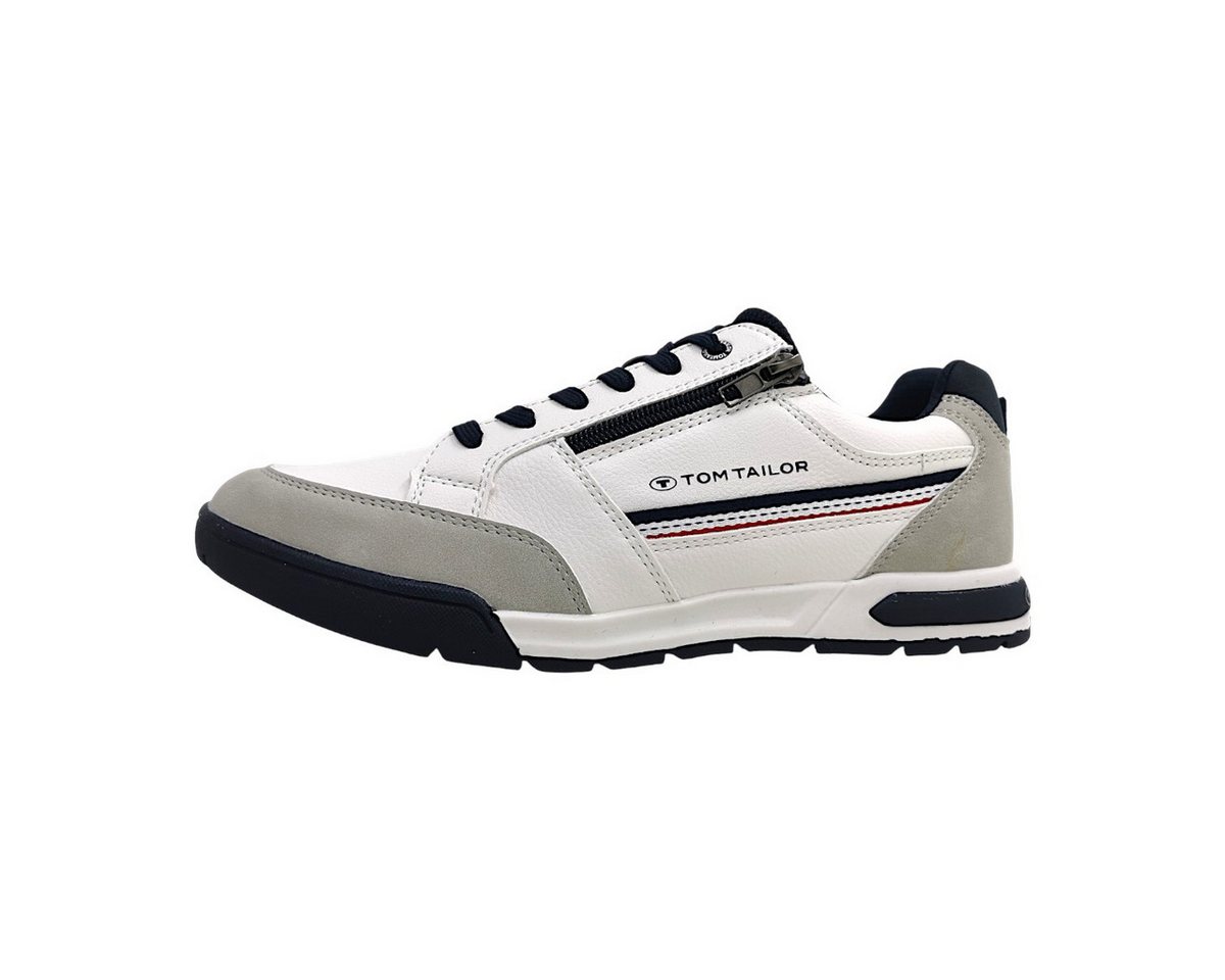 Tom Tailor sportlicher Schnürer Schnürschuh (weiß)