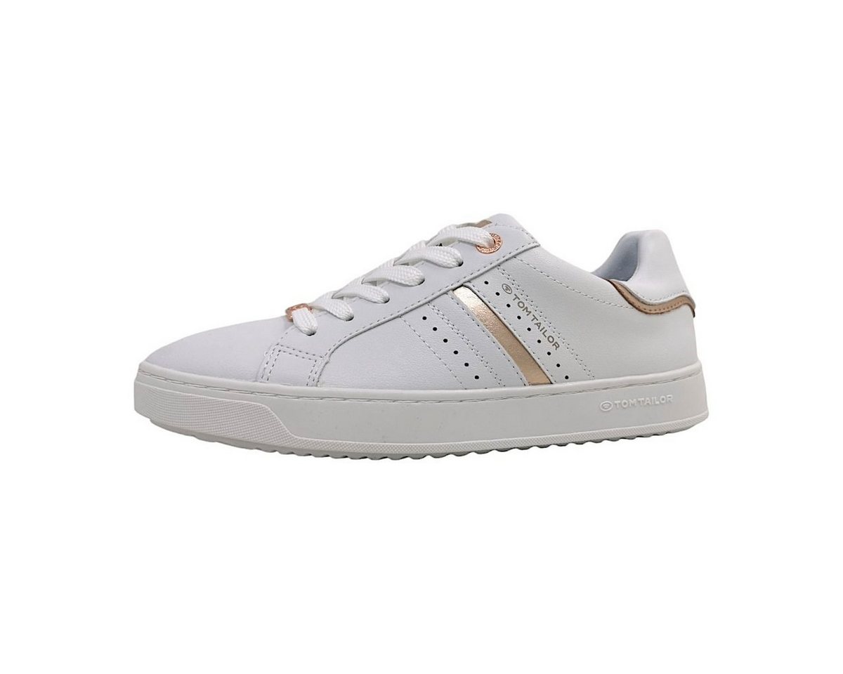 Tom Tailor sportlicher Schnürer Schnürschuh (weiß)