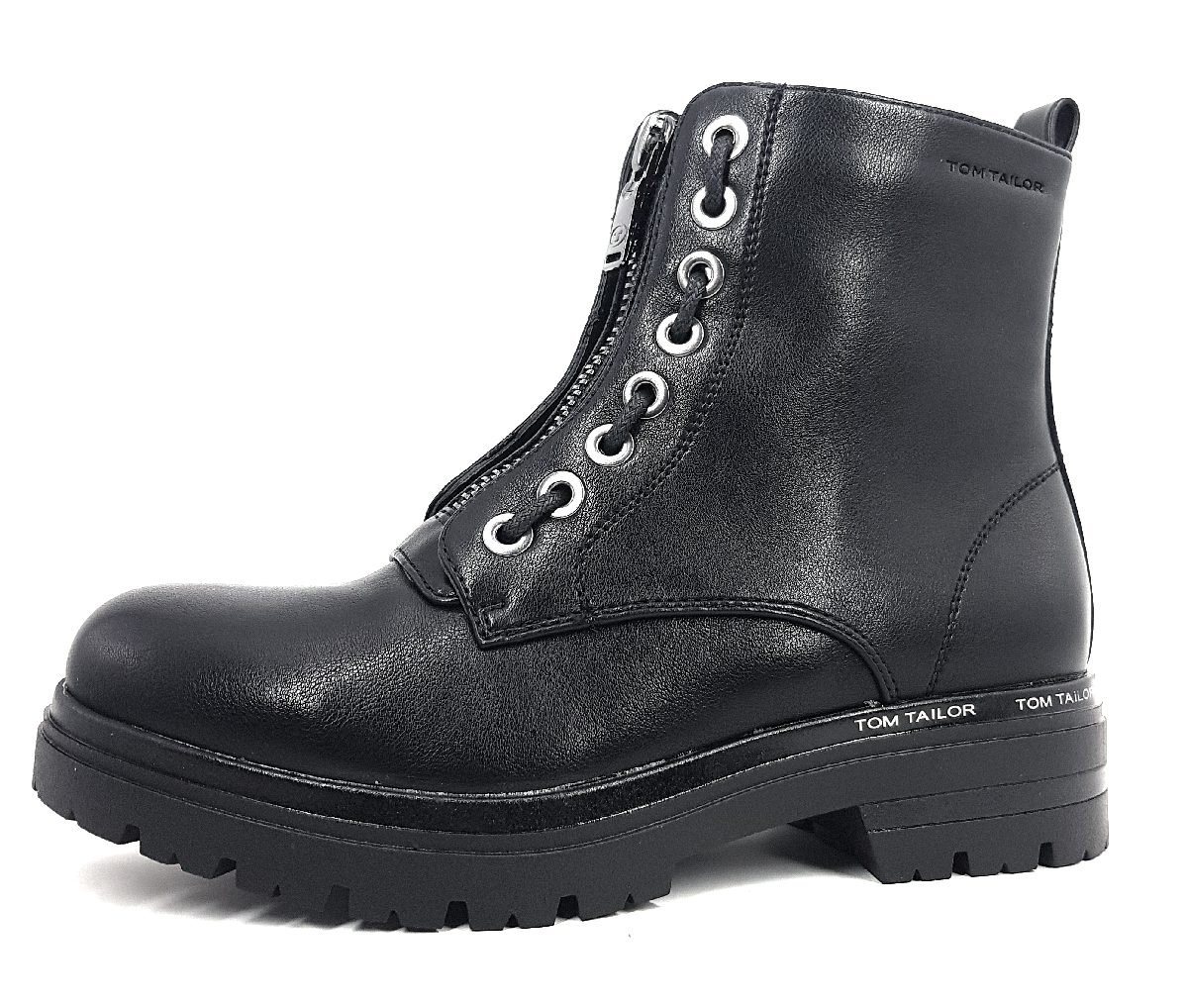 Tom Tailor Stiefel Schnürstiefelette (schwarz)