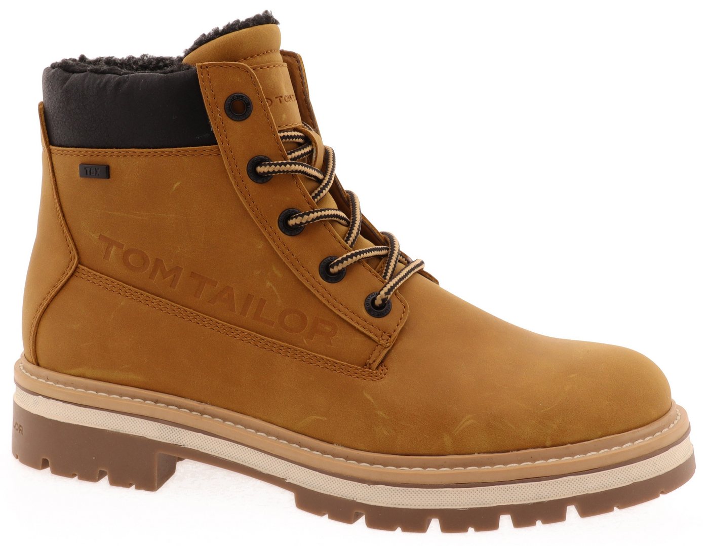 Tom Tailor Winterboots mit gepolstertem Schaftrand (braun)