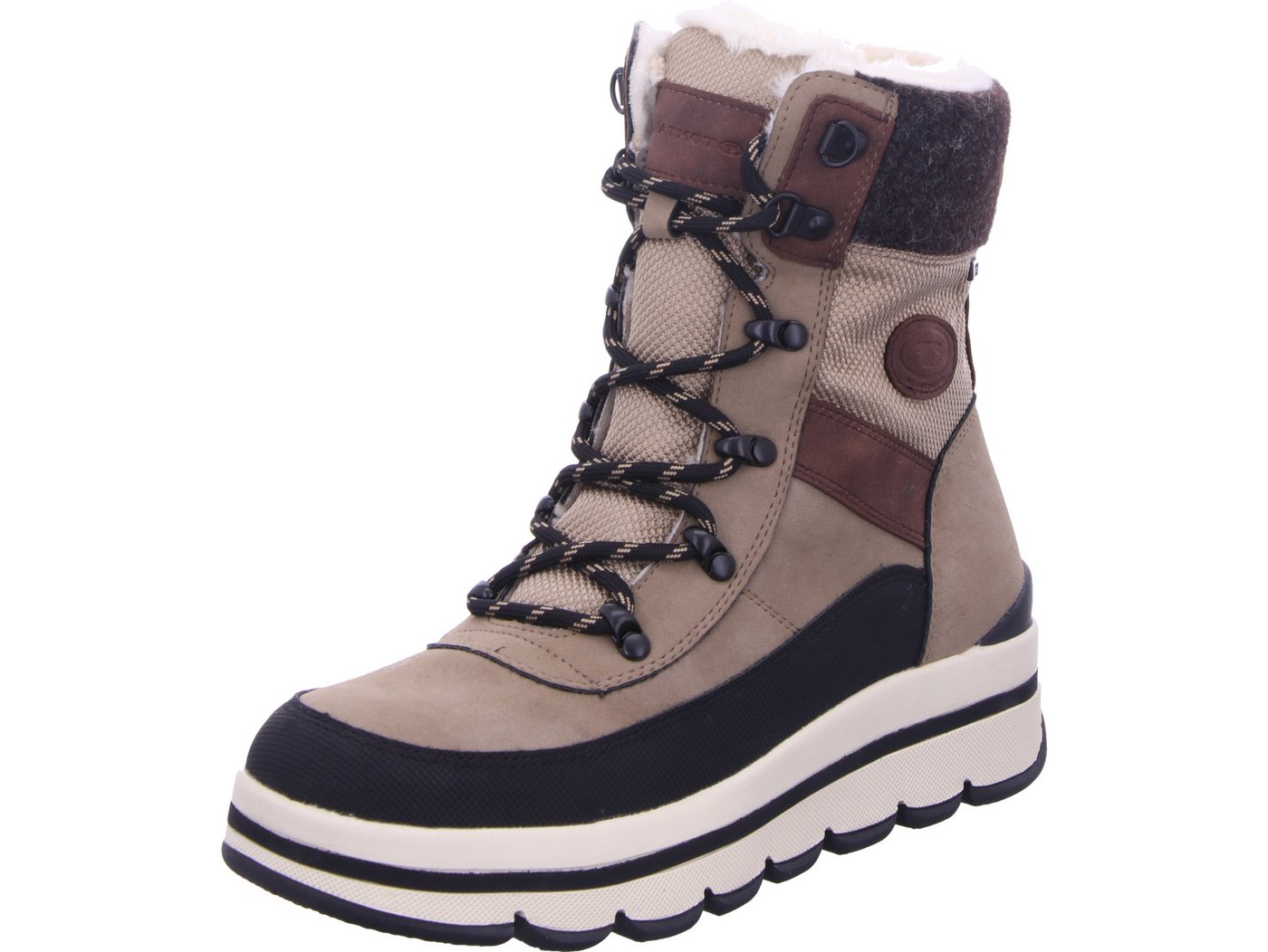 Tom Tailor Winterboots mit TEX-Membran (beige)