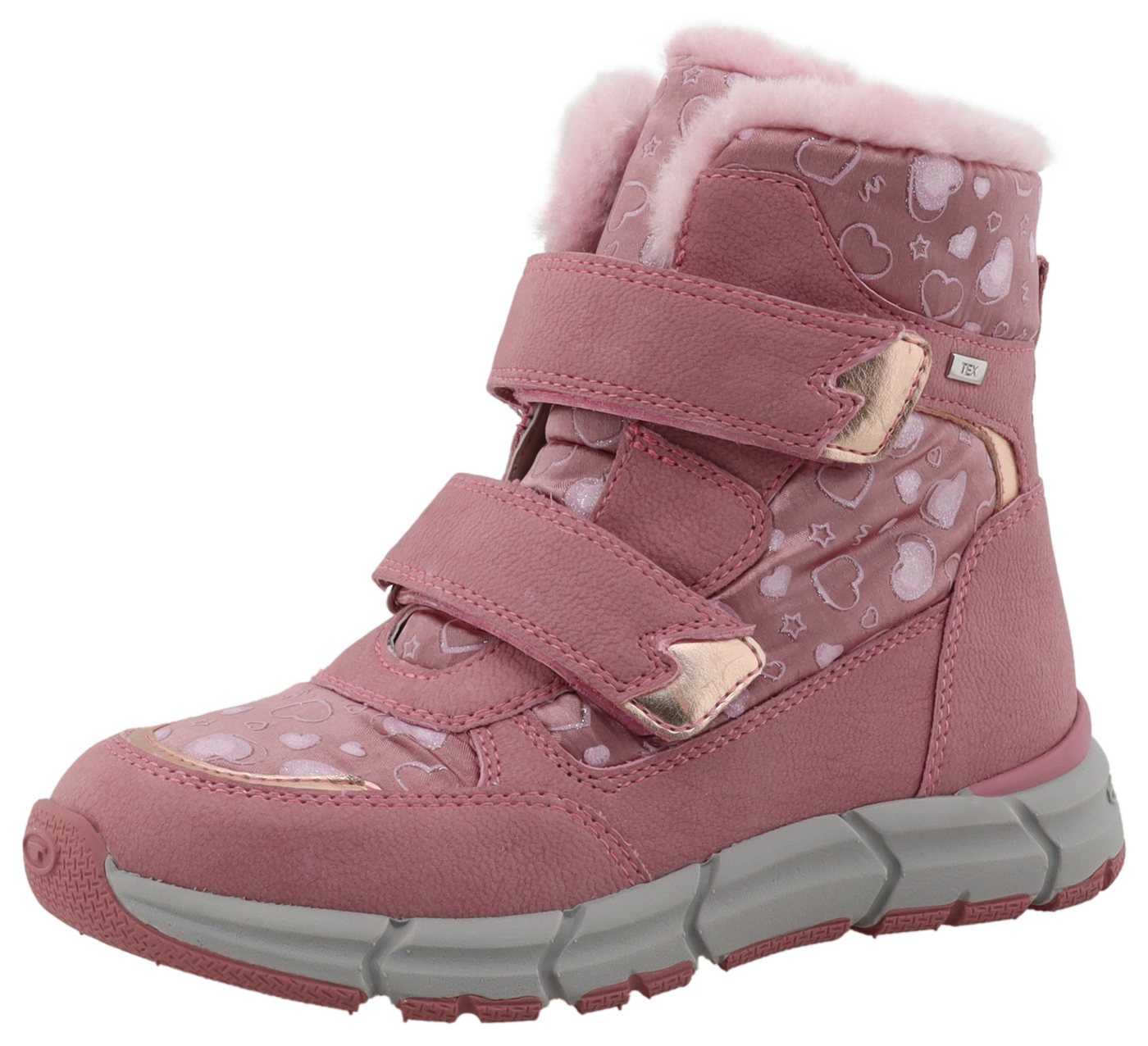 Tom Tailor Winterstiefel mit Klettverschlüsse