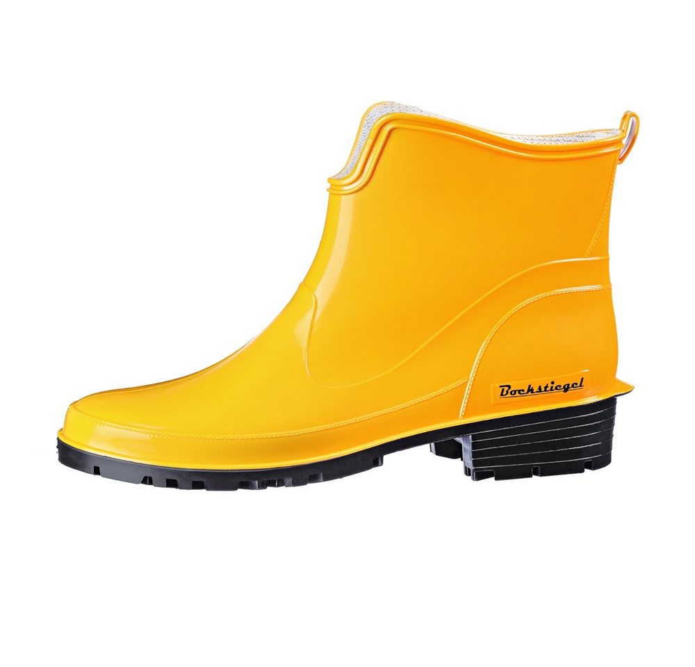 tomBrook Gummistiefelette Damen Regenstiefel Zum Abendkleid - Gummistiefel halbhoch wasserdicht