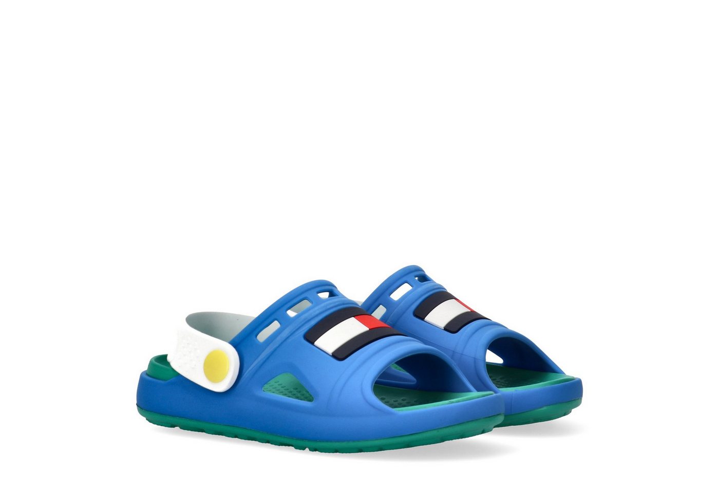 Tommy Hilfiger Badesandale Badeschuh, Clog mit schwenkarem Riemchen