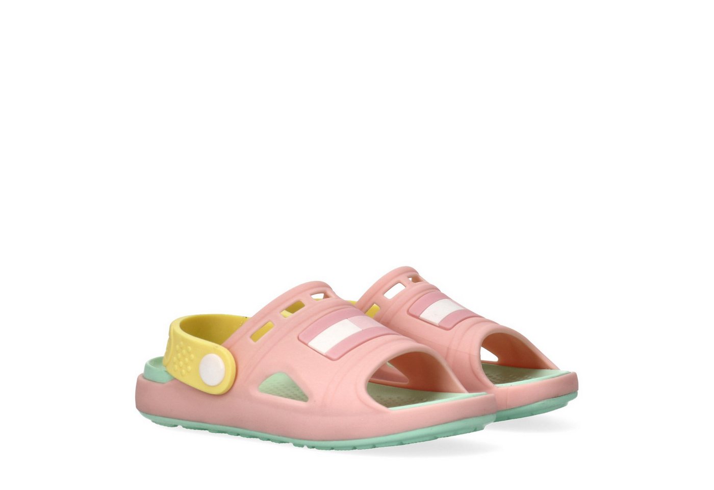 Tommy Hilfiger Badesandale Badeschuh, Clog mit schwenkbarem Riemchen