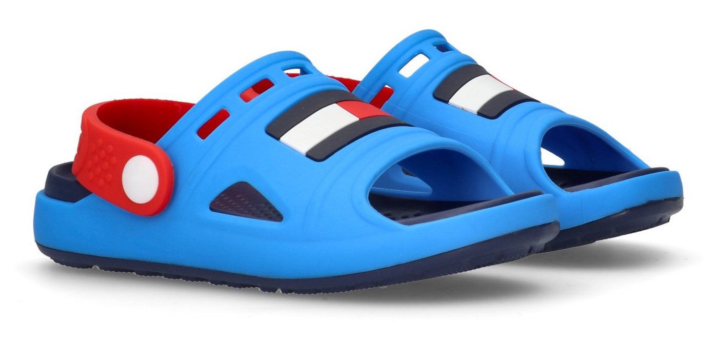 Tommy Hilfiger Badesandale, Badeschuh, Wassersandale, Clog mit schwenkbarem Fersenriemen