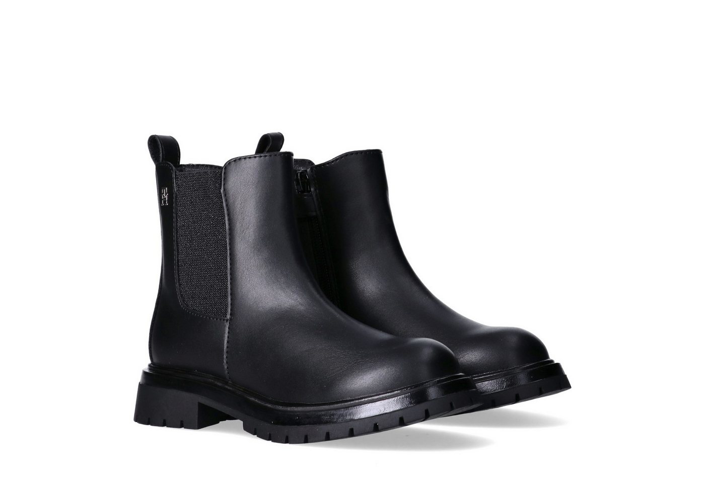 Tommy Hilfiger Chelseaboots Chunky Boots mit Warmfutter