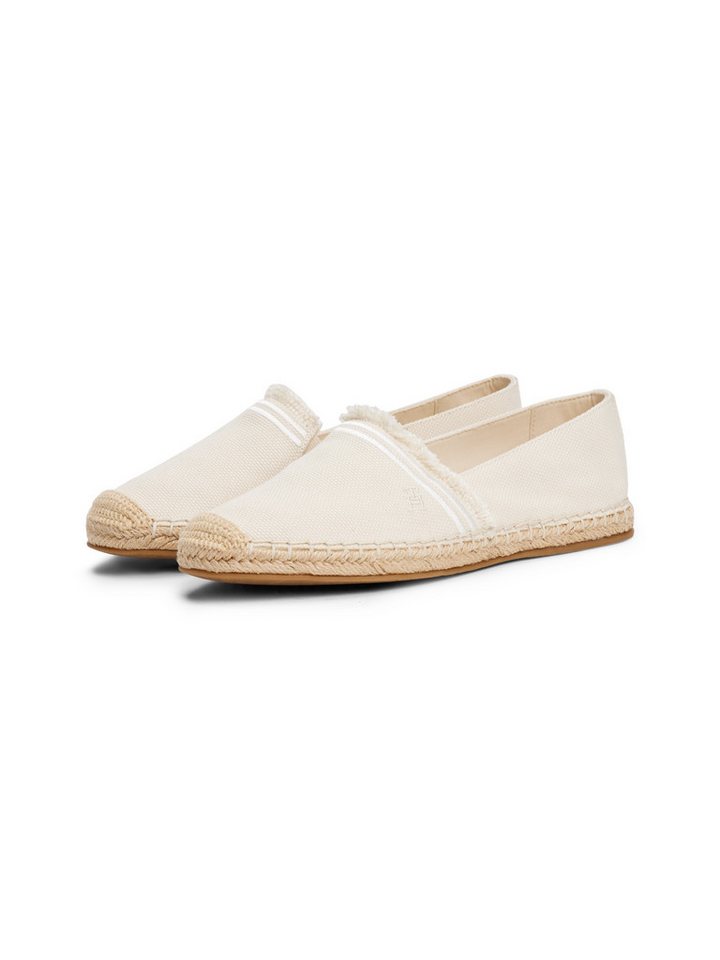 Tommy Hilfiger FRINGE CANVAS CLOSED ESPADRILLE Espadrille, Halbschuh, Schlupfschuh, Sommerschuh mit ausgefransten Rand