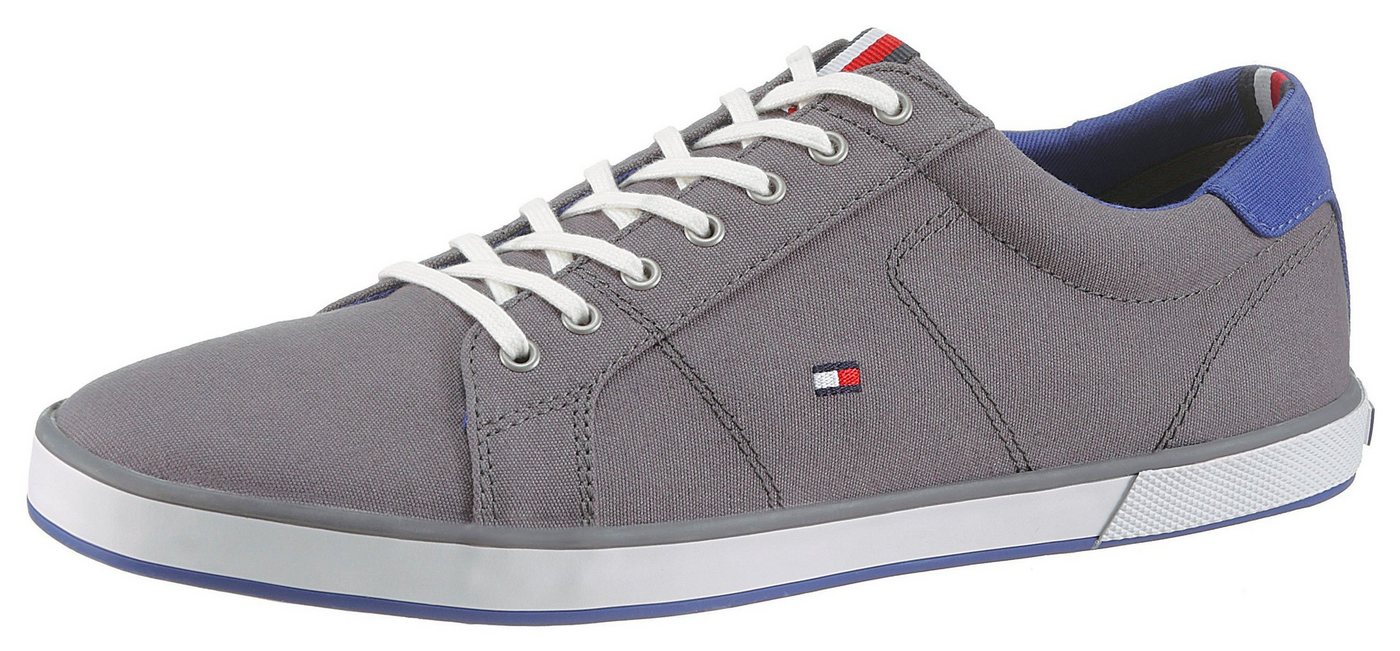 Tommy Hilfiger H2285ARLOW 1D Sneaker, Freizeitschuh, Halbschuh, Schnürer mit seitlicher Flaggen-Stickerei