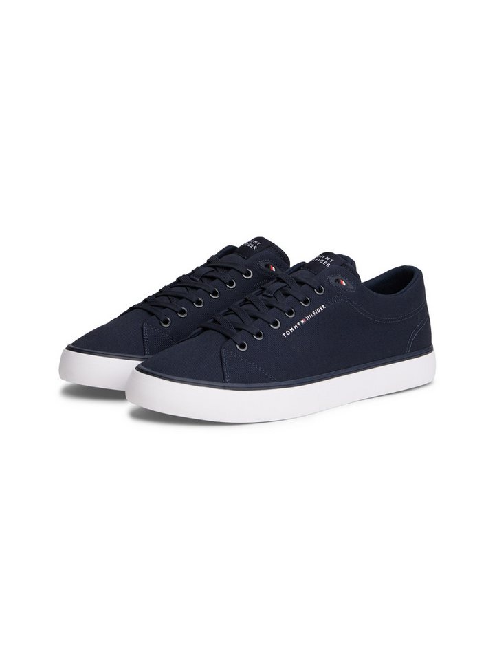 Tommy Hilfiger HARLEM CORE II CVS Sneaker Freizeitschuh, Halbschuh, Schnürer mit Logo-Aufnäher an der Schuhzunge