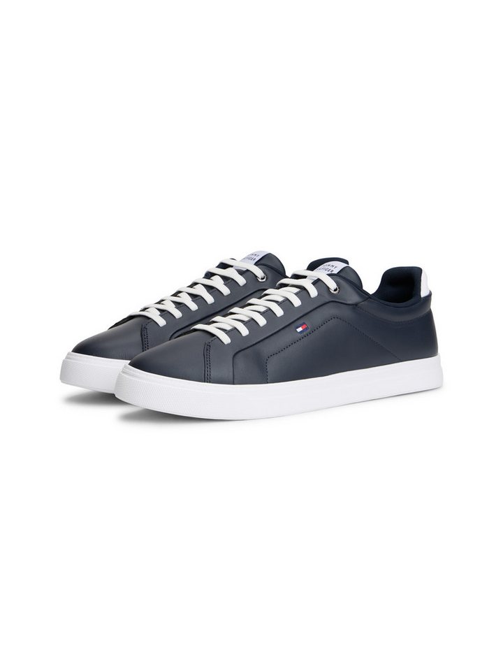 Tommy Hilfiger ICON COURT LIGHT ESS Sneaker, Freizeitschuh, Halbschuh, Schnürschuh, weich gepolsterter Schaftrand (blau)