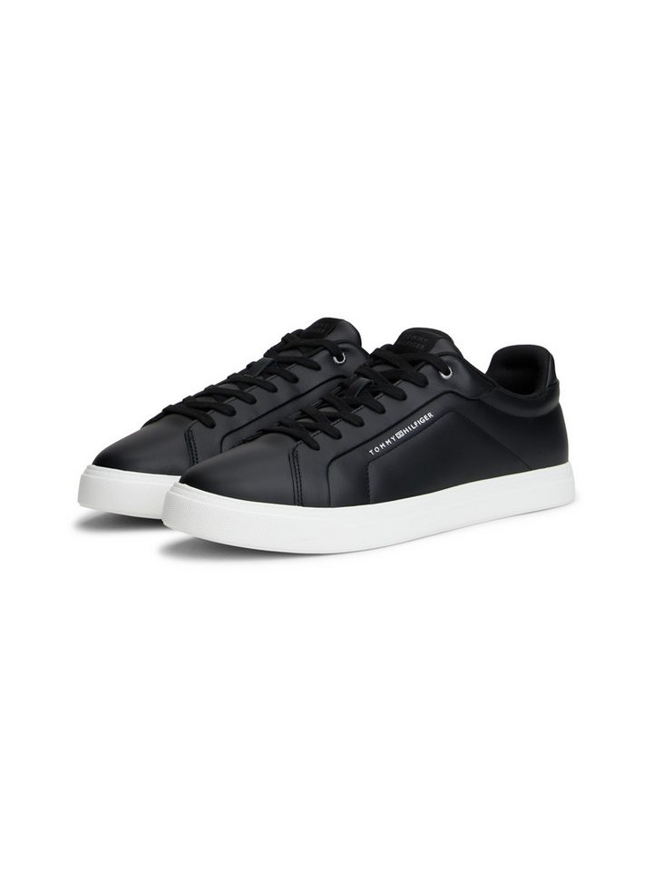 Tommy Hilfiger ICON COURT LIGHT PREMIUM Sneaker, Schnürschuh, Freizeitschuh, Halbschuh mit Ziernähten