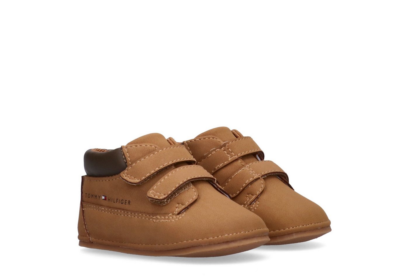 Tommy Hilfiger Krabbelschuh Babyschuh, Klettschuh mit Logoverzierung