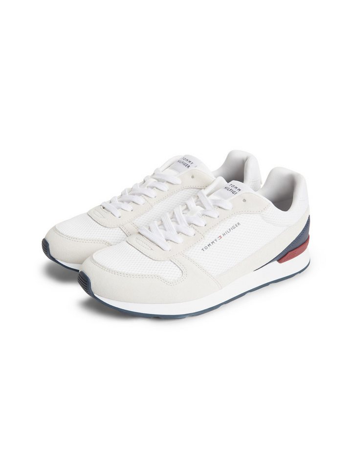 Tommy Hilfiger LIGHT EVA RUNNER SEASONAL MESH Sneaker Freizeitschuh, Halbschuh, Schnürschuh mit Kontrastbesätzen