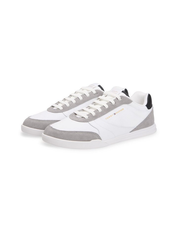 Tommy Hilfiger LOPRO LTH MIX RWB Slip-On Sneaker Freizeitschuh, Halbschuh, Schlüpfschuh mit Kontrastbesatz an der Ferse