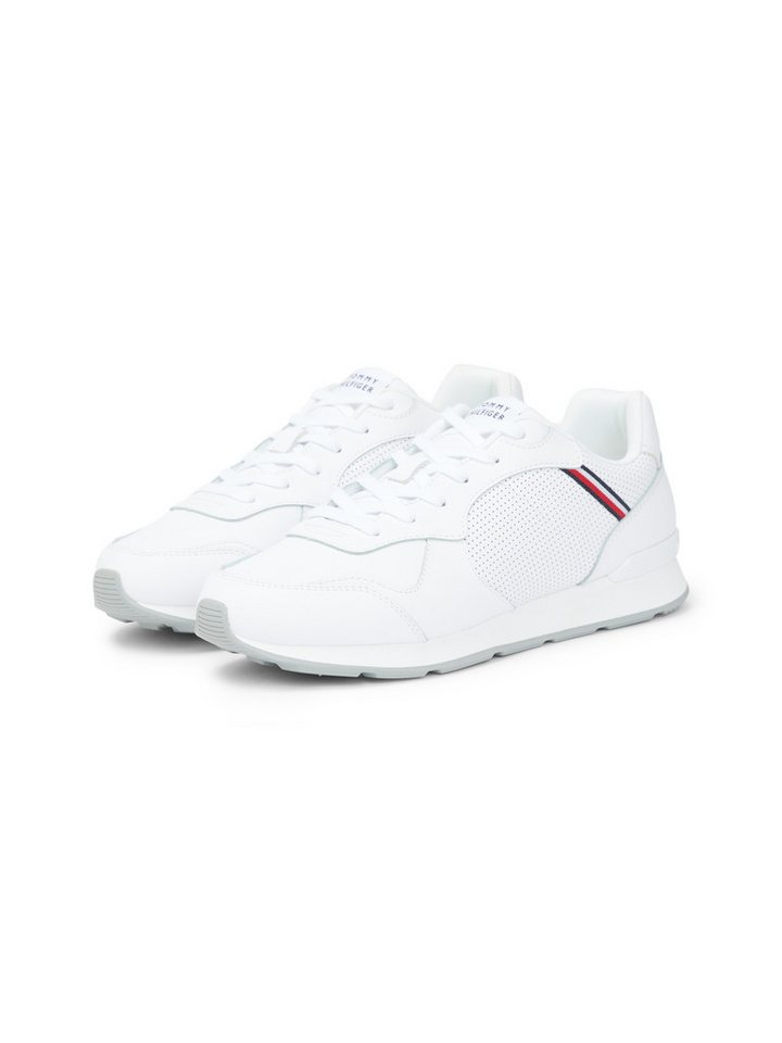 Tommy Hilfiger MAXLITE 1A Sneaker, Freizeitschuh, Halbschuh, Schnürschuh, Streifen in Tommy Farben